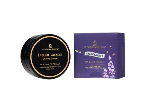Plowden & Fallow English Lavender Shaving Cream