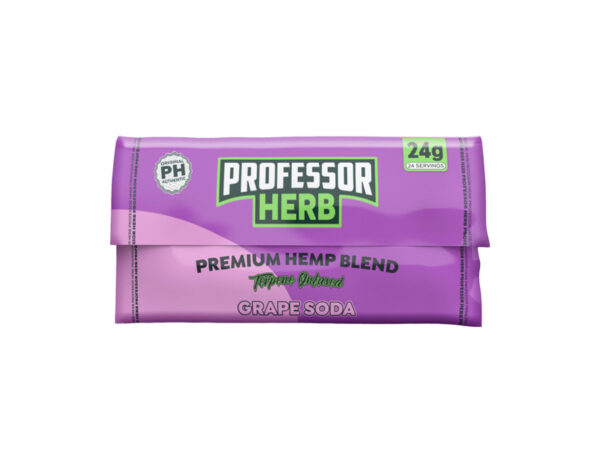Professor Herb Grape Soda Premium Hemp Blend