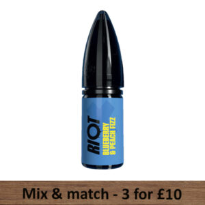 Blueberry & Peach Fizz Nic Salts - Riot X
