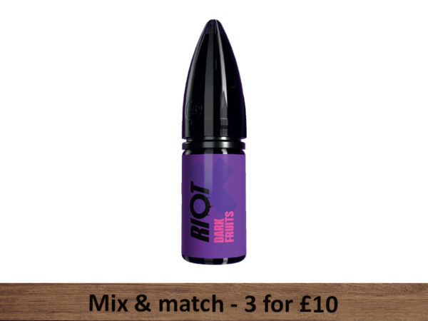Dark Fruits Nic Salts - Riot X