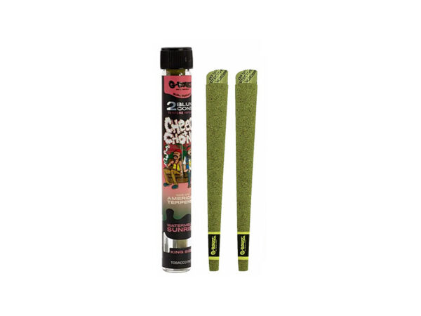 G-Rollz Cheech & Chong Watermelon Sunrise Cones - 2 Pack