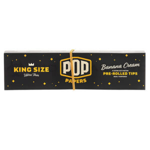 Pop Banana Cream King Size Papers & Flavour Tips