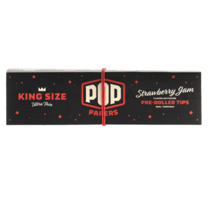 Pop Strawberry Jam King Size Papers & Flavour Tips