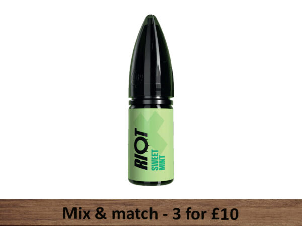 Sweet Mint Nic Salts - Riot X