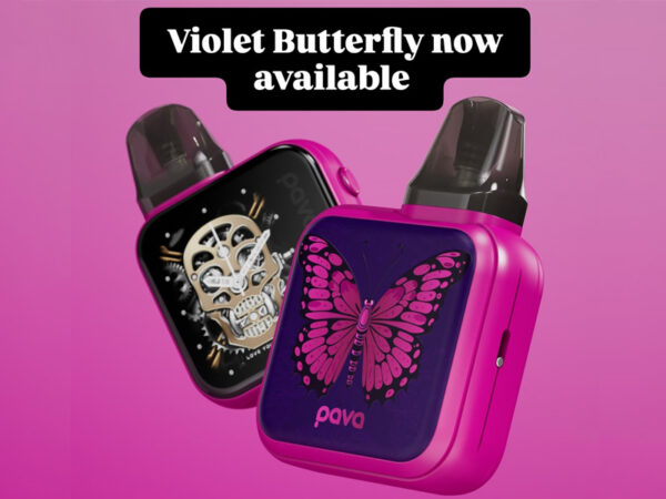 Allo Pava Horiz Ultra Smart Vape Starter Kit - Violet Butterfly