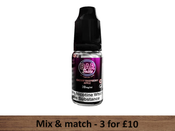 Cherry Raspberry Apple Bar Salts E-liquid - Vampire Vape