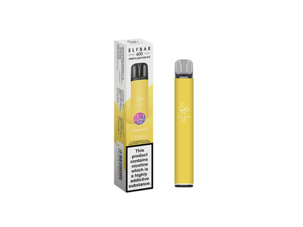 Elfbar 600 Prefilled Pod Kit - Banana Ice