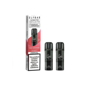Elfbar 600 Prefilled Replacement Pods 2 Pack - Pink Lemonade