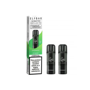 Elfbar 600 Prefilled Replacement Pods 2 Pack - Spearmint