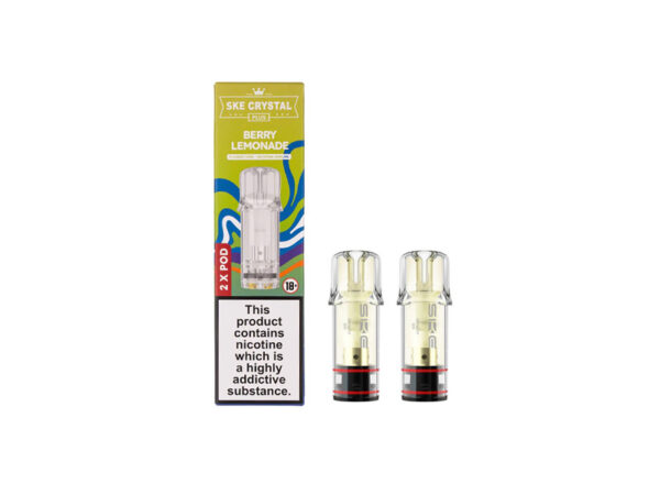 SKE Crystal Plus Prefilled Pods 2 Pack - Berry Lemonade