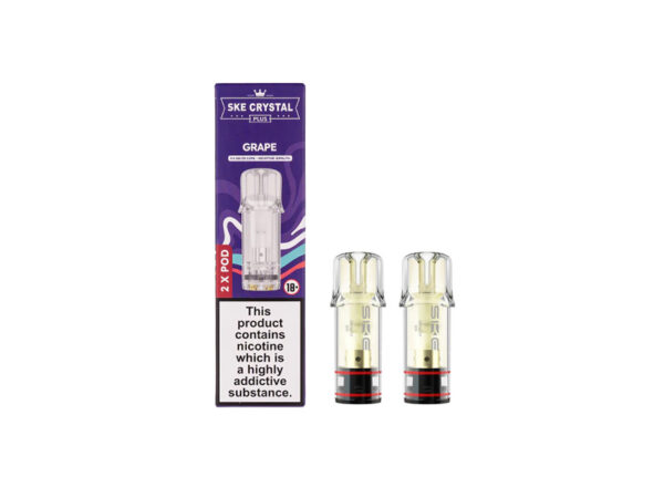 SKE Crystal Plus Prefilled Pods 2 Pack - Grape