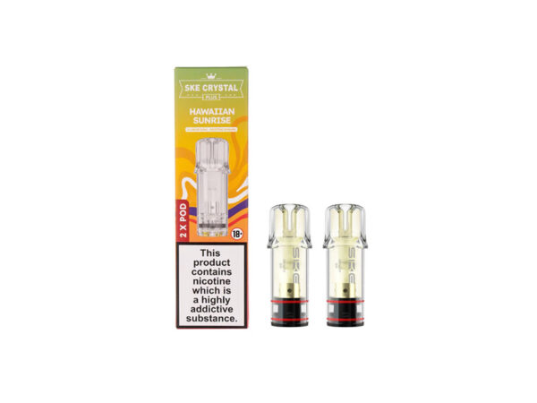 SKE Crystal Plus Prefilled Pods 2 Pack -  Hawaii Sunrise