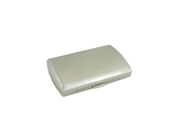 Brushed Chrome Handroll Cigarette Case