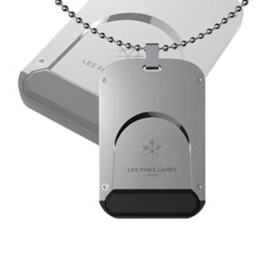 Les Fines Lames Le Tag Double Blade Cigar Cutter - Black
