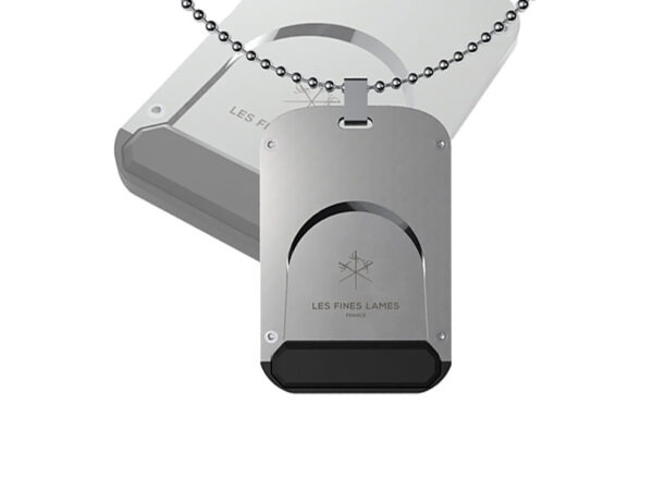 Les Fines Lames Le Tag Double Blade Cigar Cutter - Black