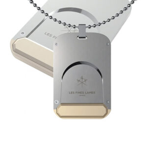 Les Fines Lames Le Tag Double Blade Cigar Cutter - Champagne