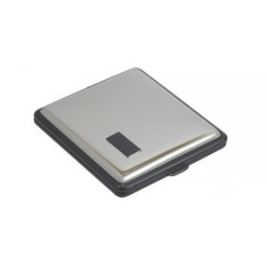 VH Chrome & Black King Size Cigarette Case