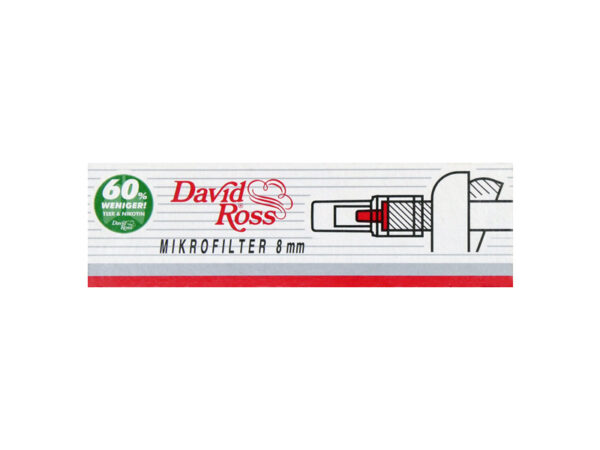 David Ross Cigarette Filter/Holder - Mikrofilter 8mm
