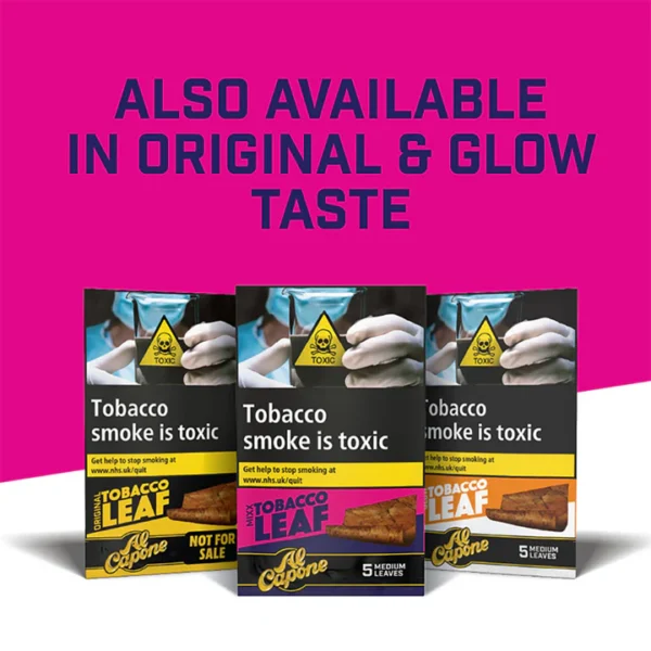 Also available in Original and Glow taste