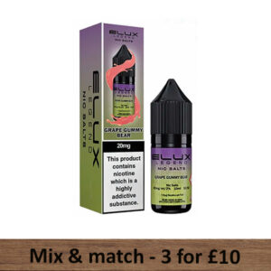 Grape Gummy Bear Nic Salts - Elux Legend