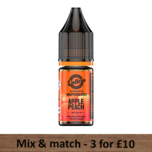 Apple Peach Nic Salts - Deliciu Powered By Vaporesso