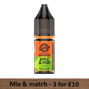 Apple & Pear Nic Salts - Deliciu Powered By Vaporesso