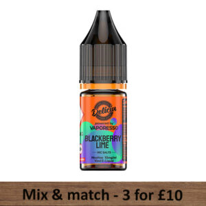Blackberry Lime Nic Salts - Deliciu Powered By Vaporesso