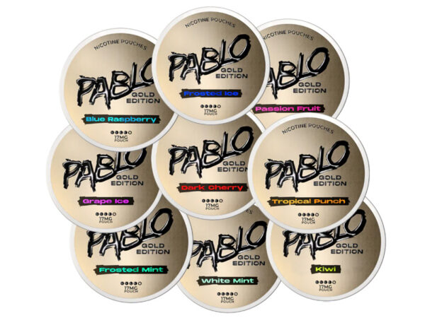 Pablo Gold Edition Nicotine Pouches 17mg - Various