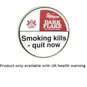 Peterson Dark Flake Pipe Tobacco 50g