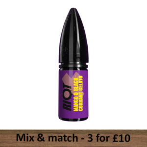 Mango & Blackcurrant Gelato Nic Salts - Riot X