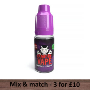 Menthol Tobacco E-liquid - Vampire Vape