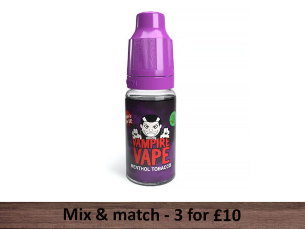 Menthol Tobacco E-liquid - Vampire Vape