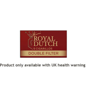 Royal Dutch Mini Double Filter Cigarillos - 5 Pack