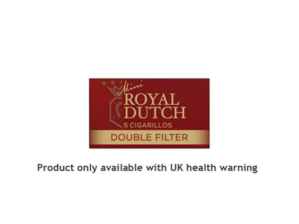Royal Dutch Mini Double Filter Cigarillos - 5 Pack