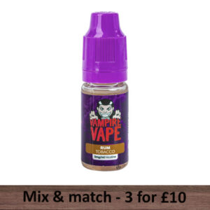 Rum Tobacco E-liquid - Vampire Vape