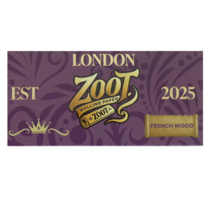 Zoot Purple French Wood King Size Slim Rolling Papers
