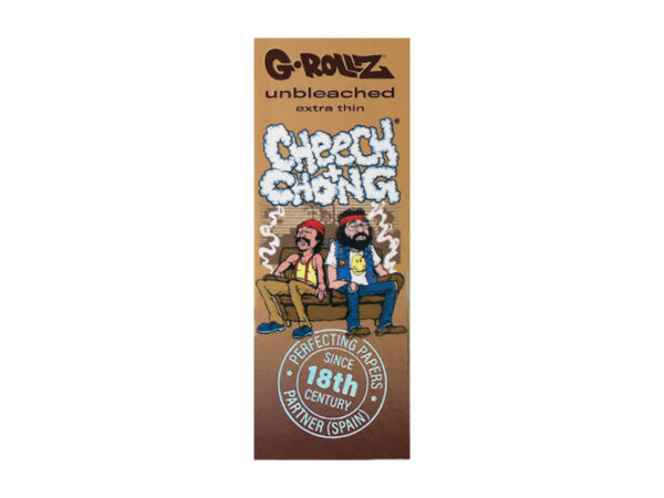 G-Rollz Cheech & Chong 1 1/4 Rolling Papers, Tips & Poker