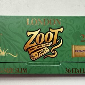 Zoot Green French Wood King Size Slim Rolling Papers