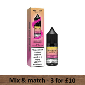 Lemon Peach Passionfruit Nic Salts - Elux Legend