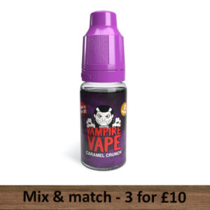 Caramel Crunch E-liquid - Vampire Vape