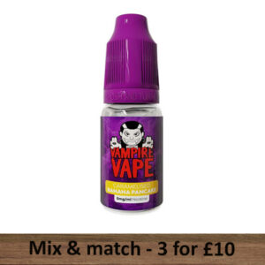 Caramelised Banana Pancake E-liquid - Vampire Vape