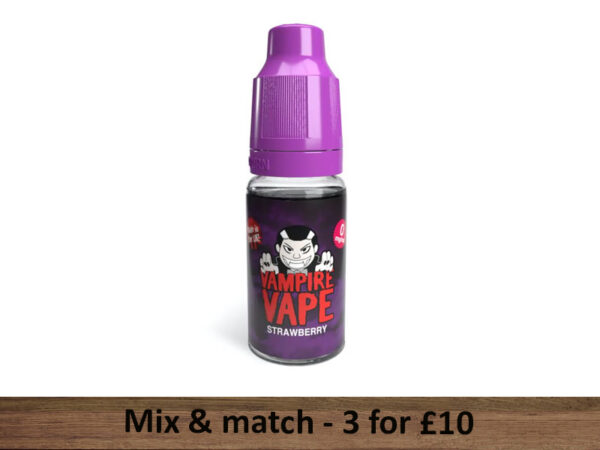 Strawberry E-liquid - Vampire Vape