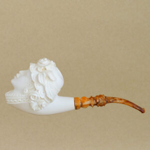 Victorian Lady Meerschaum Pipe - XXL