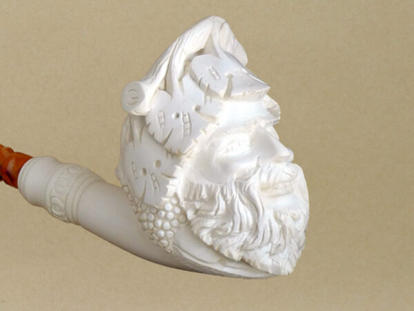 Bacchus Meerschaum Pipe - XXL Close Up