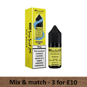 Banana Ice Nic Salts - Elux Legend