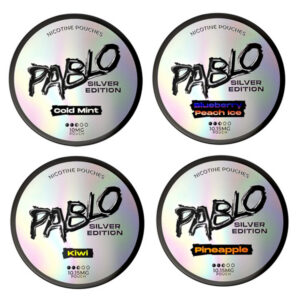 Pablo Silver Edition Nicotine Pouches 10.15mg - Various