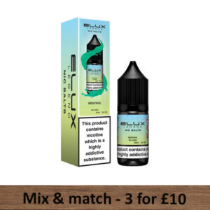 Menthol Nic Salts - Elux Legend